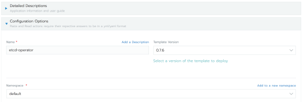 etcd-operator default namespace