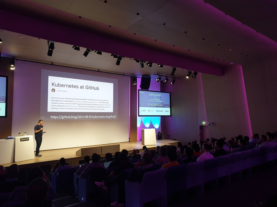 Alain Helaili from GitHub at Lighthouse Paris – 11th Oct 2019