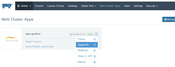 Upgrading a Multi-Cluster App