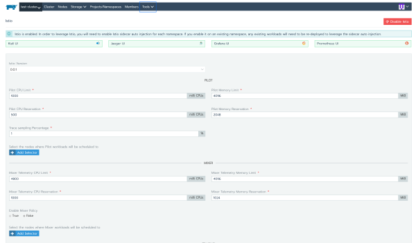 Istio Setup